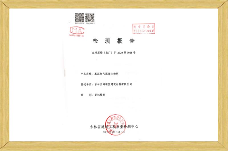 檢測(cè)報(bào)告